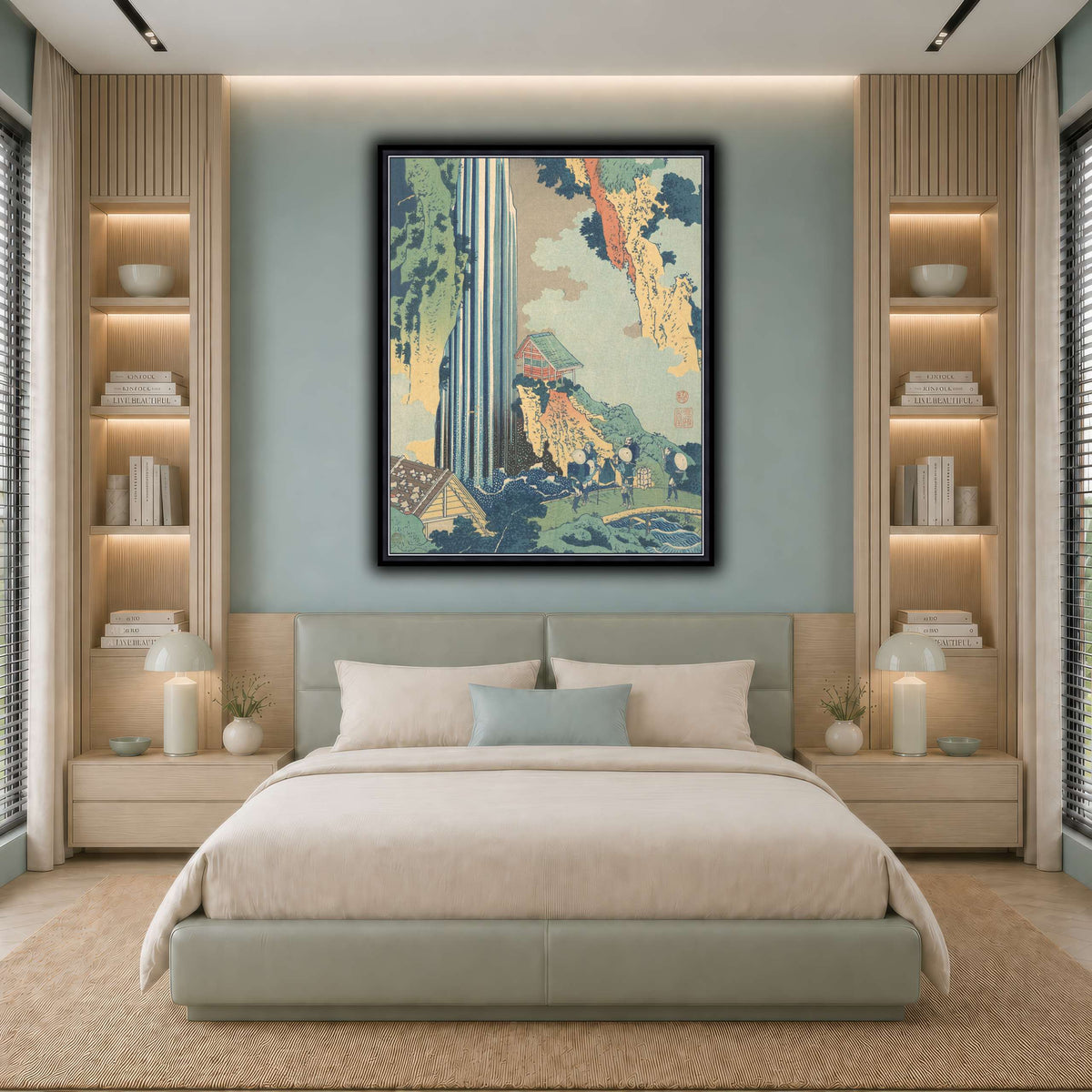 23_Katsushika Hokusai  cool-bedroom