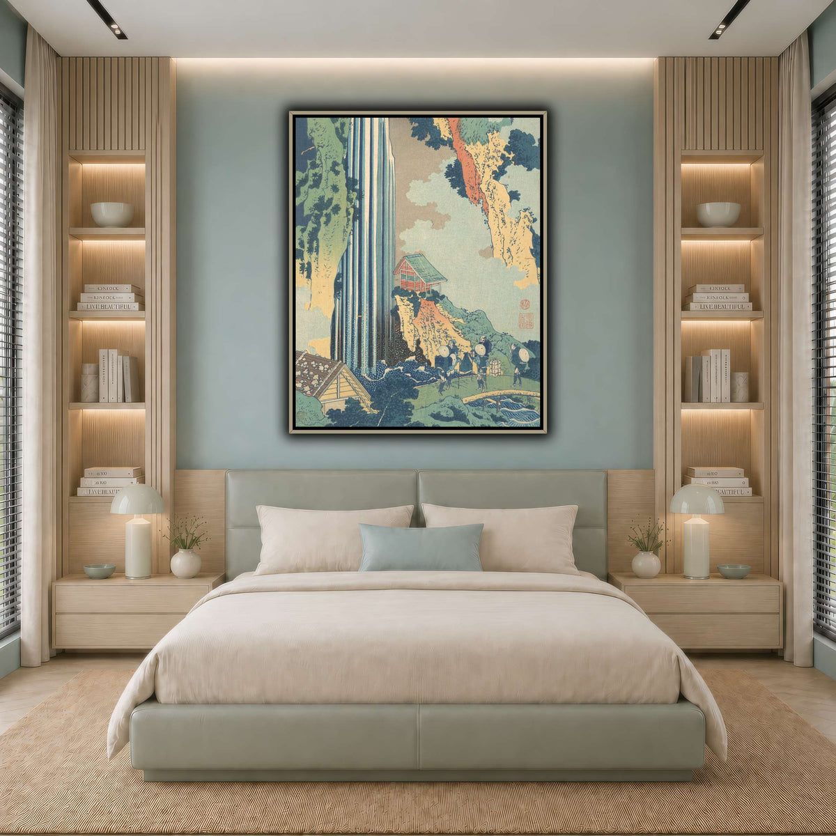23_Katsushika Hokusai  cool-bedroom