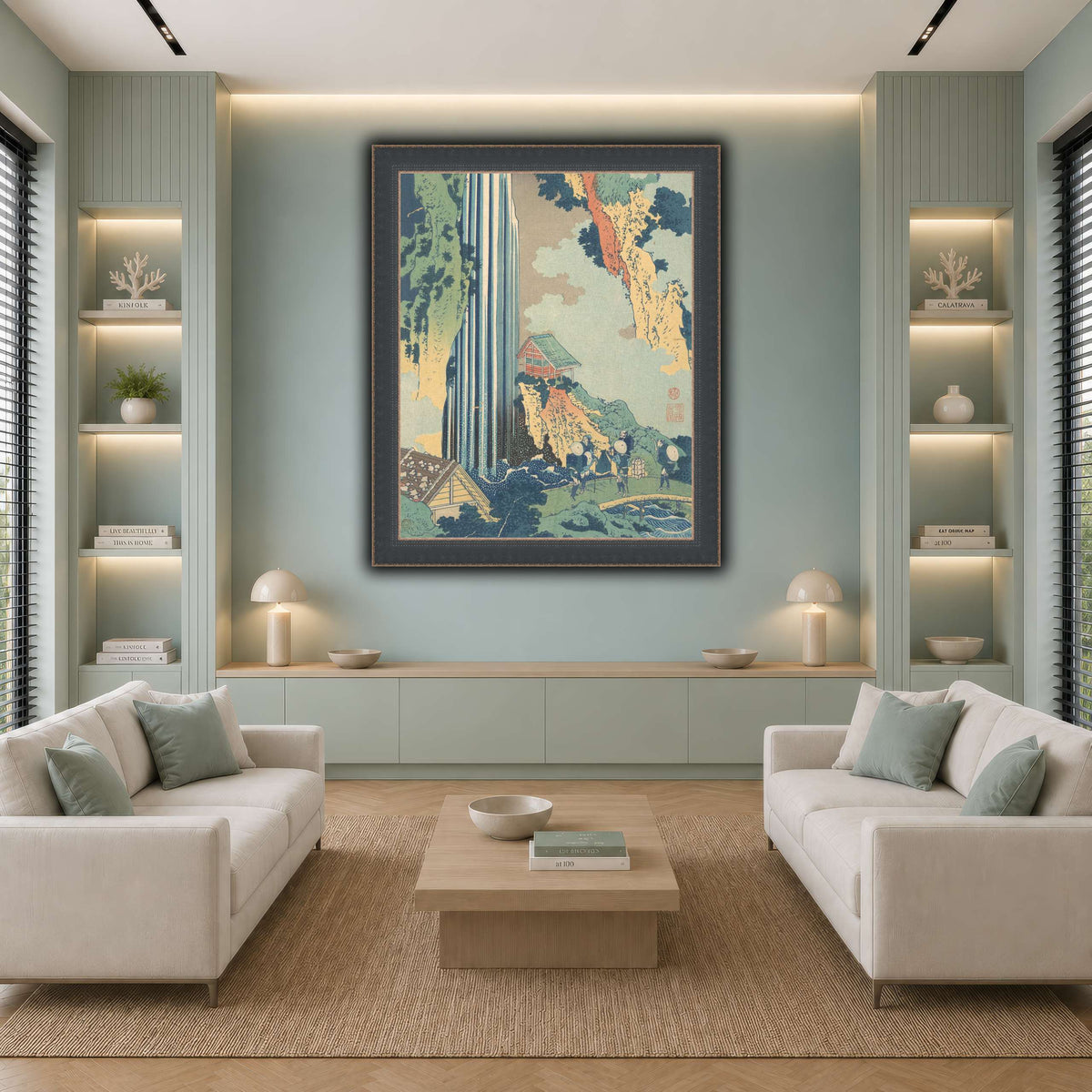 23_Katsushika Hokusai  cool-living room