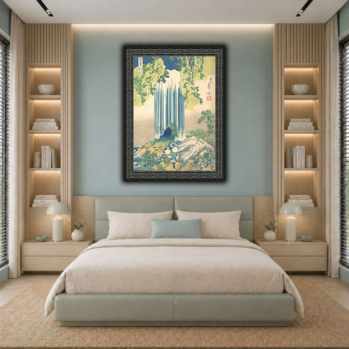 24_Katsushika Hokusai  cool-bedroom