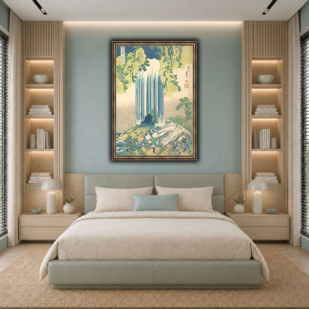 24_Katsushika Hokusai  cool-bedroom