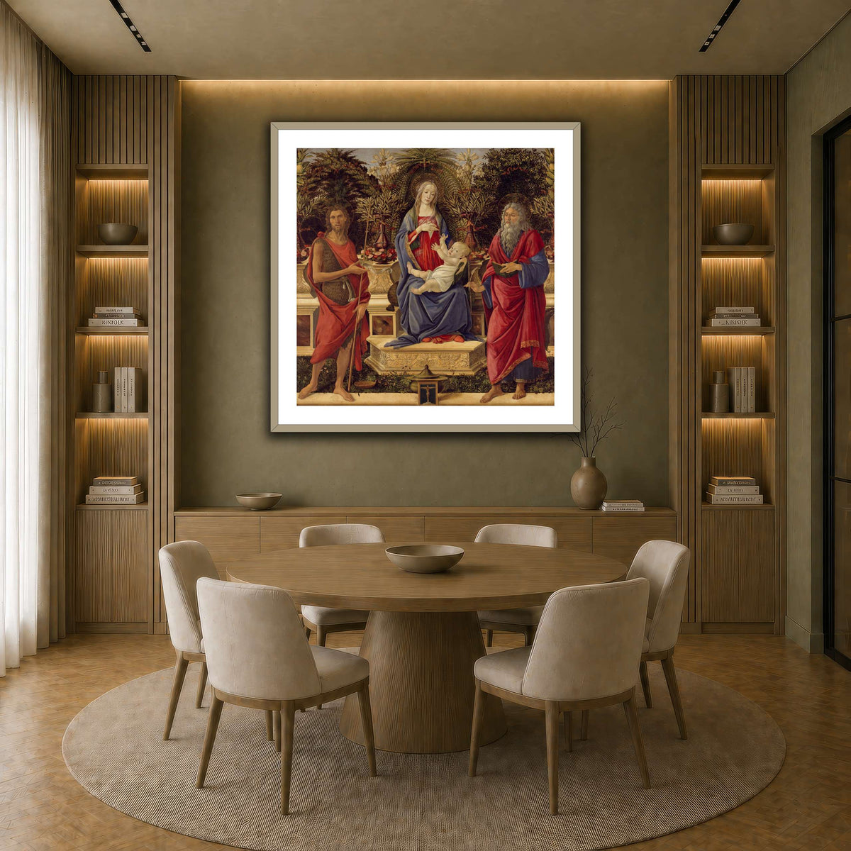 24 earth-dining room