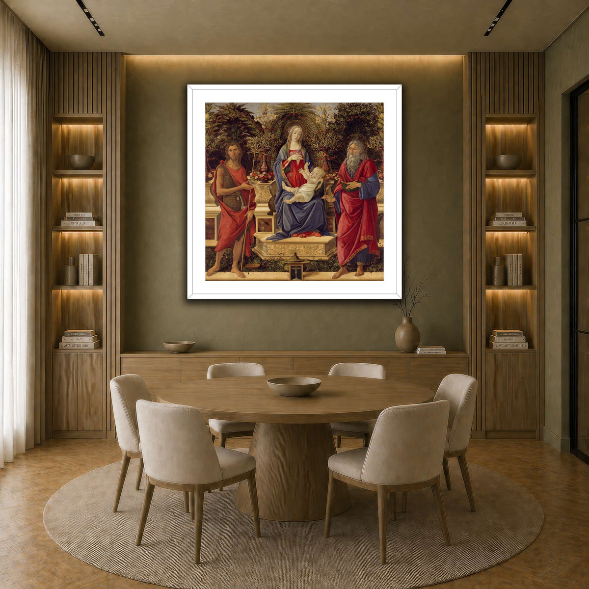 24 earth-dining room