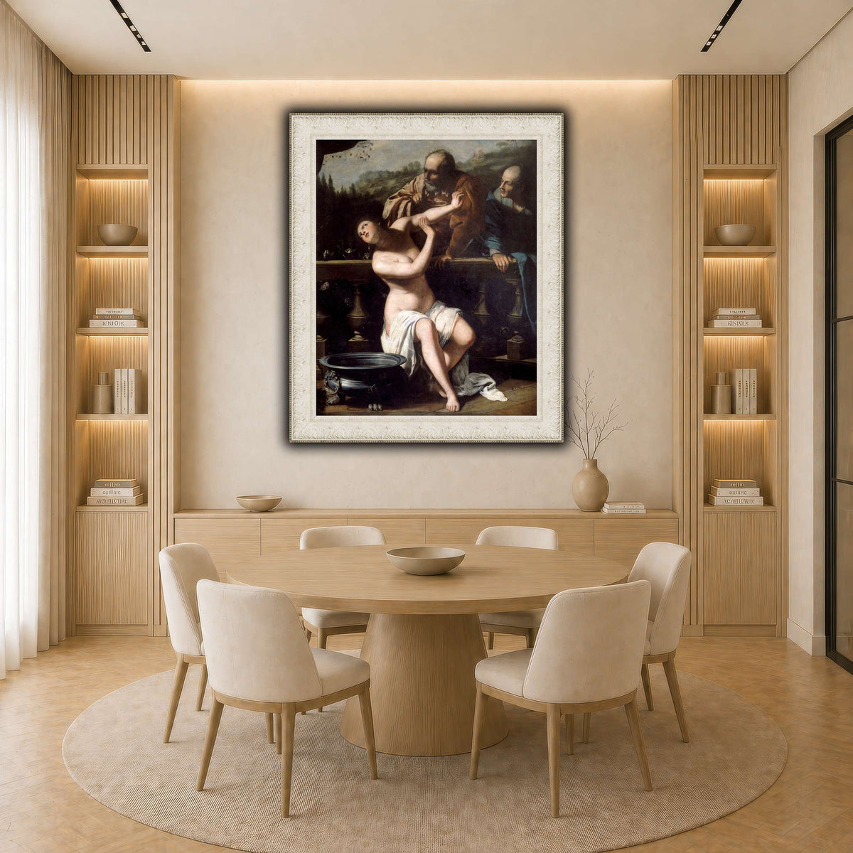 25 light neutral-dining room