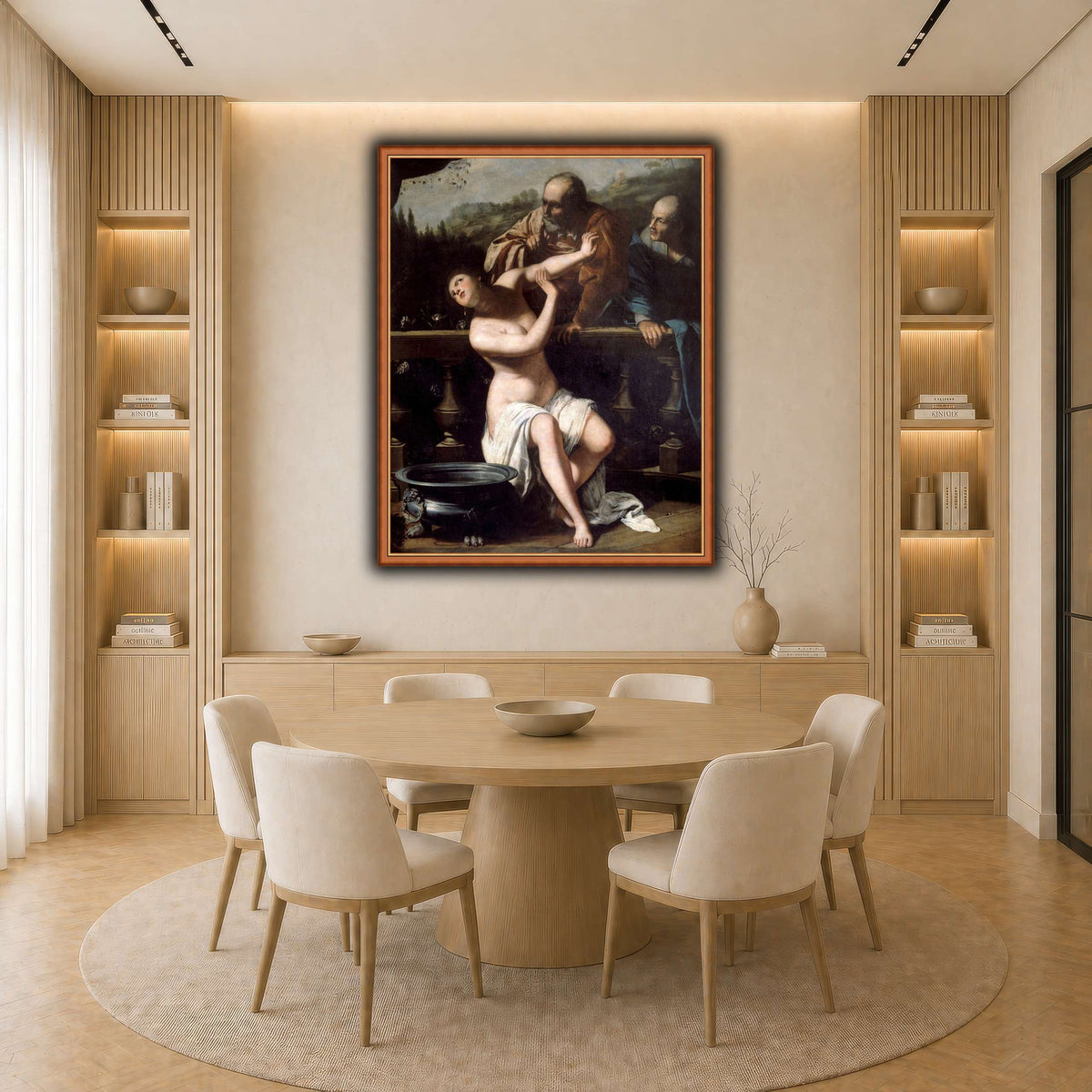 25 light neutral-dining room