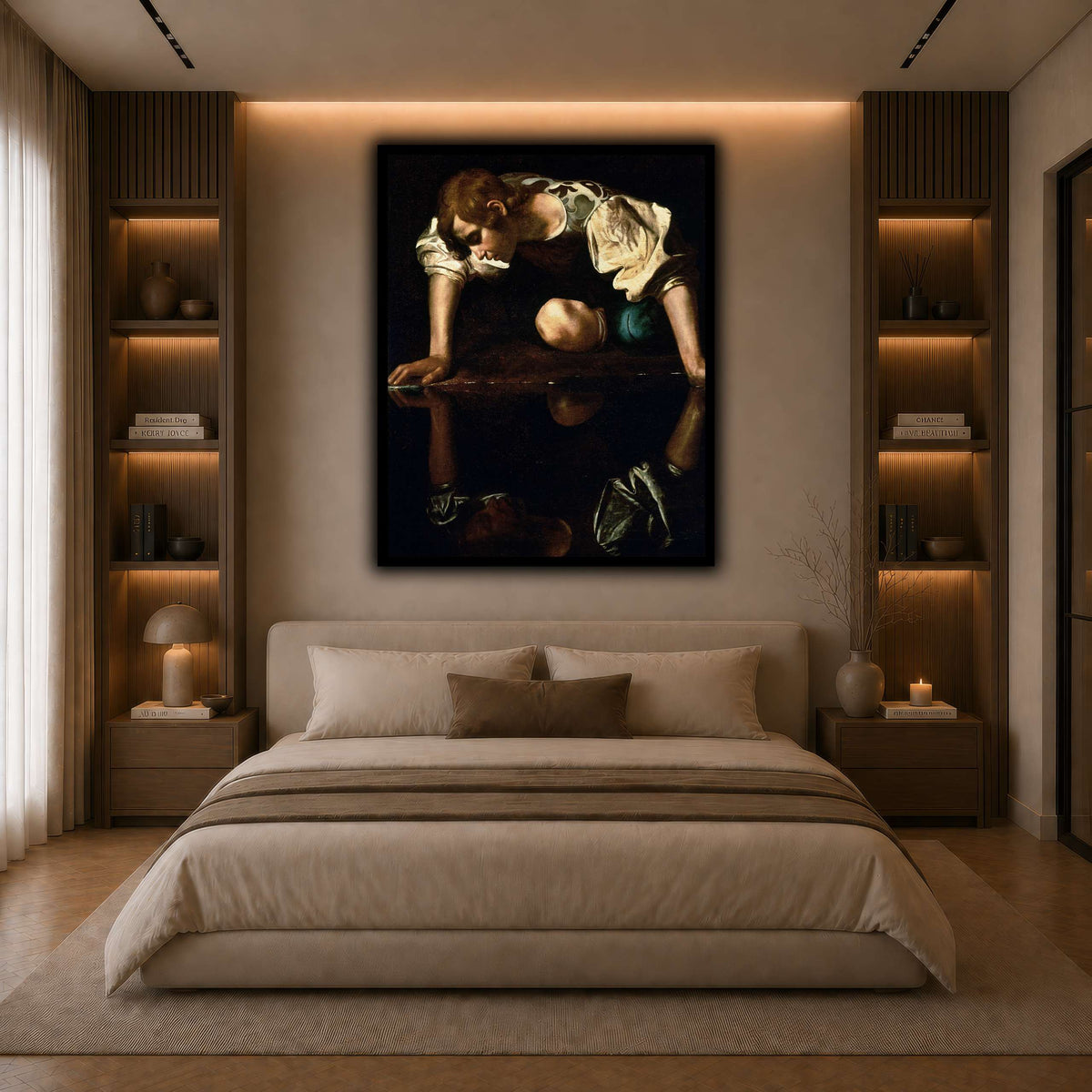 28 dark neutral-bedroom