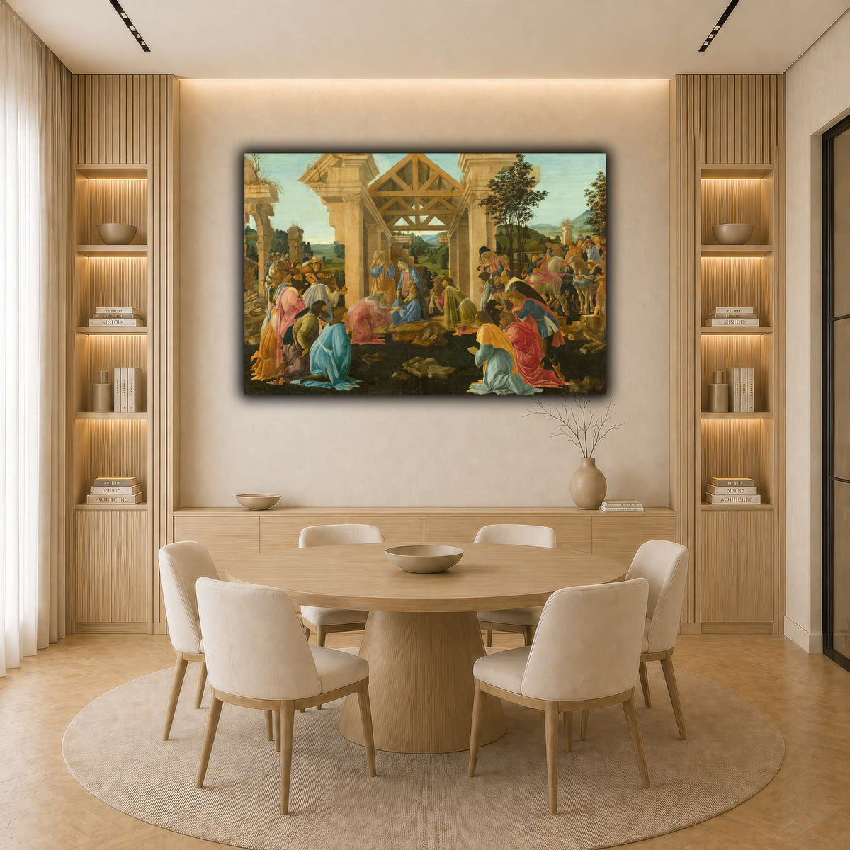 28 light neutral-dining room