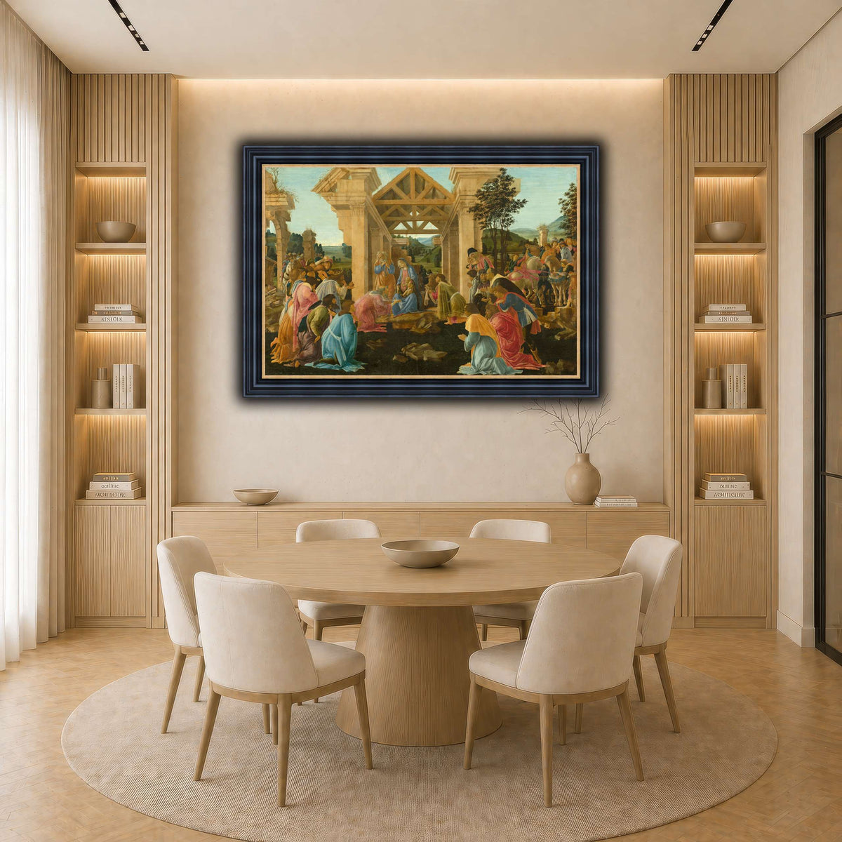28 light neutral-dining room