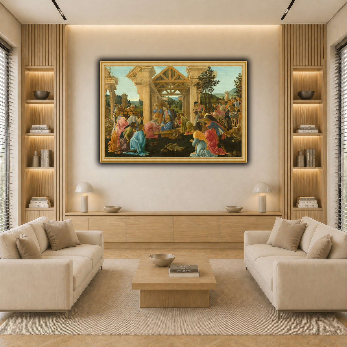 28 light neutral-living room