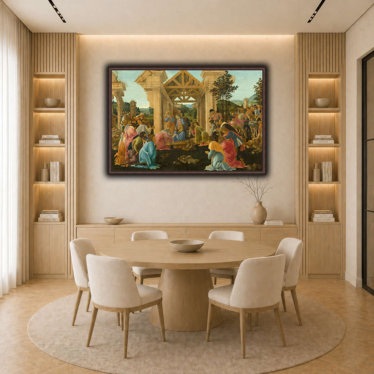 28 light neutral-dining room