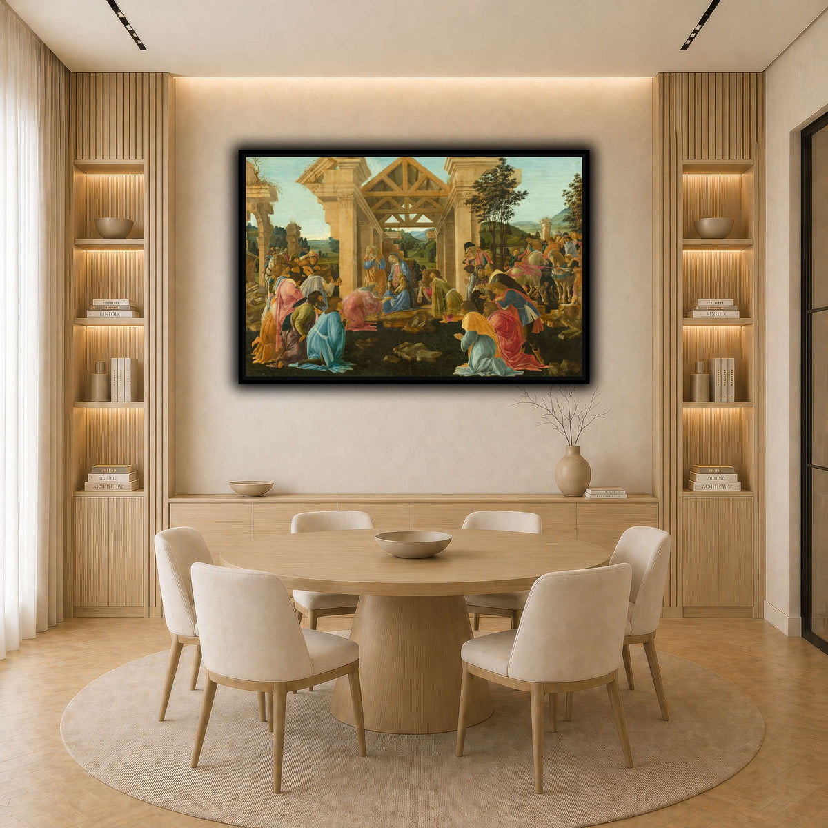 28 light neutral-dining room