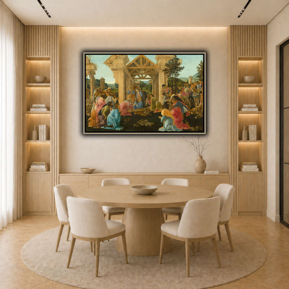 28 light neutral-dining room