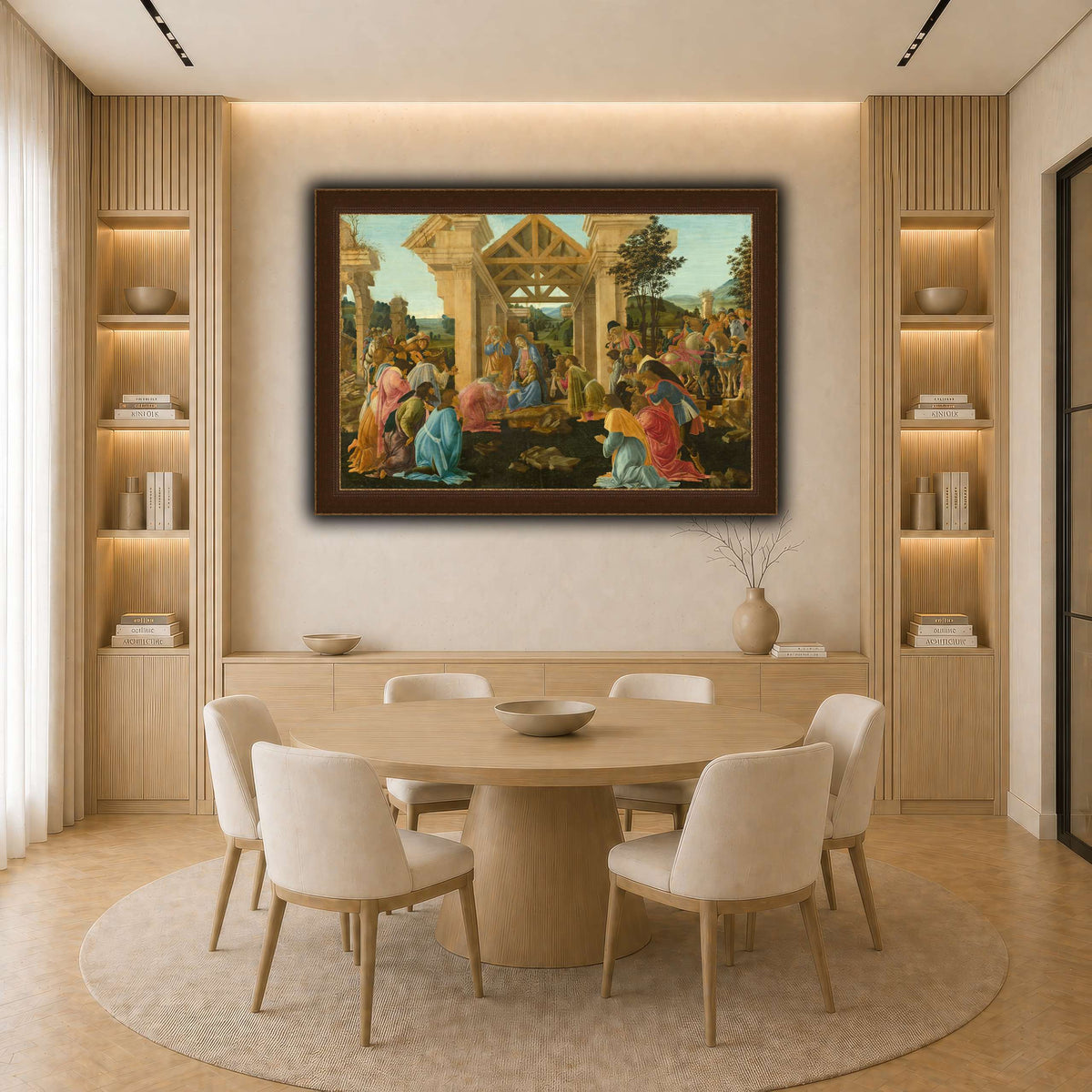 28 light neutral-dining room