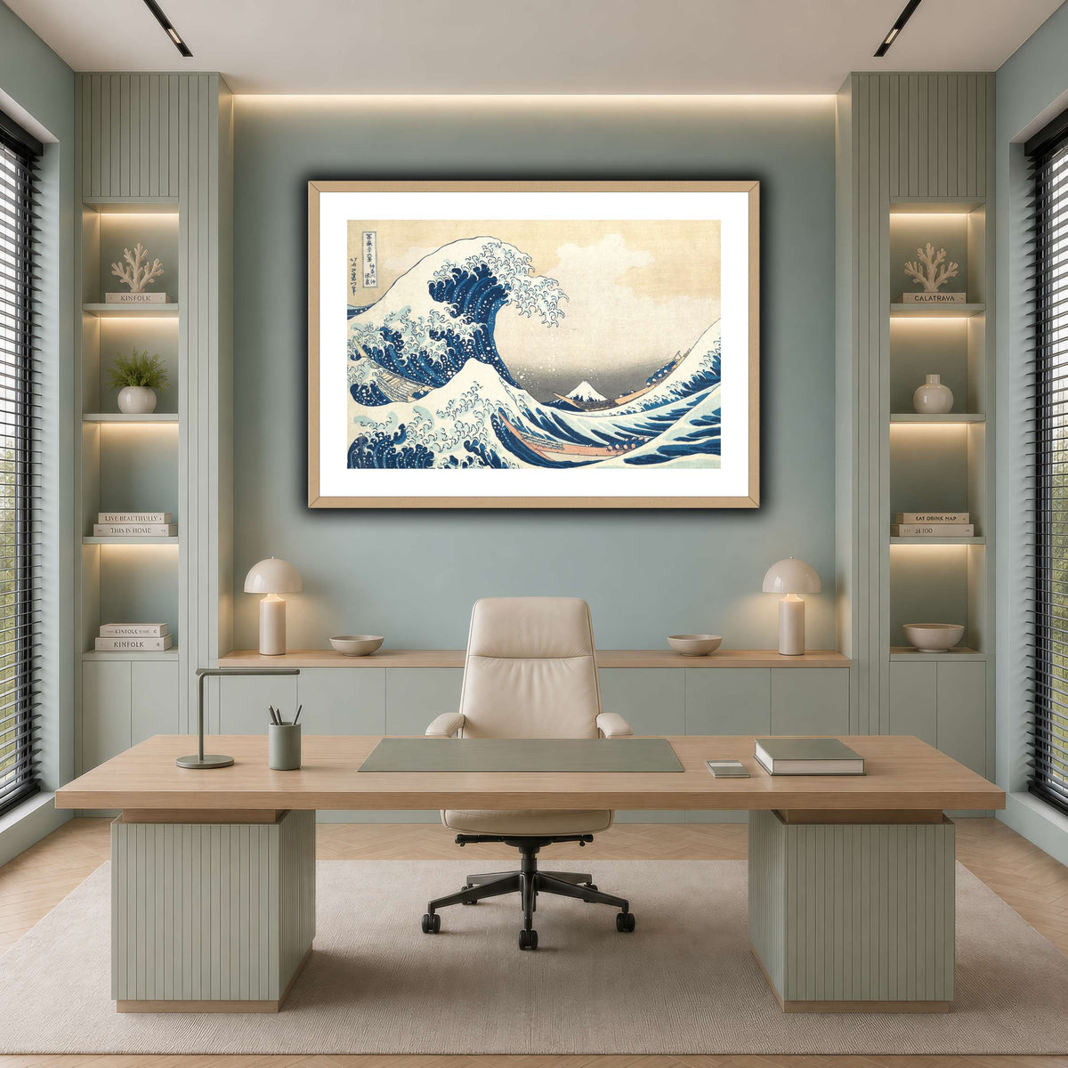 2_Katsushika Hokusai  cool-office