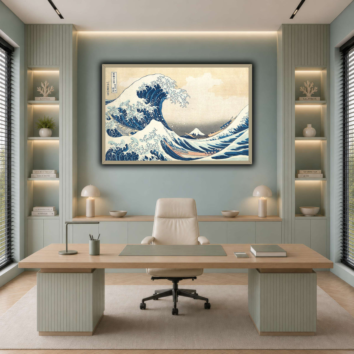 2_Katsushika Hokusai  cool-office