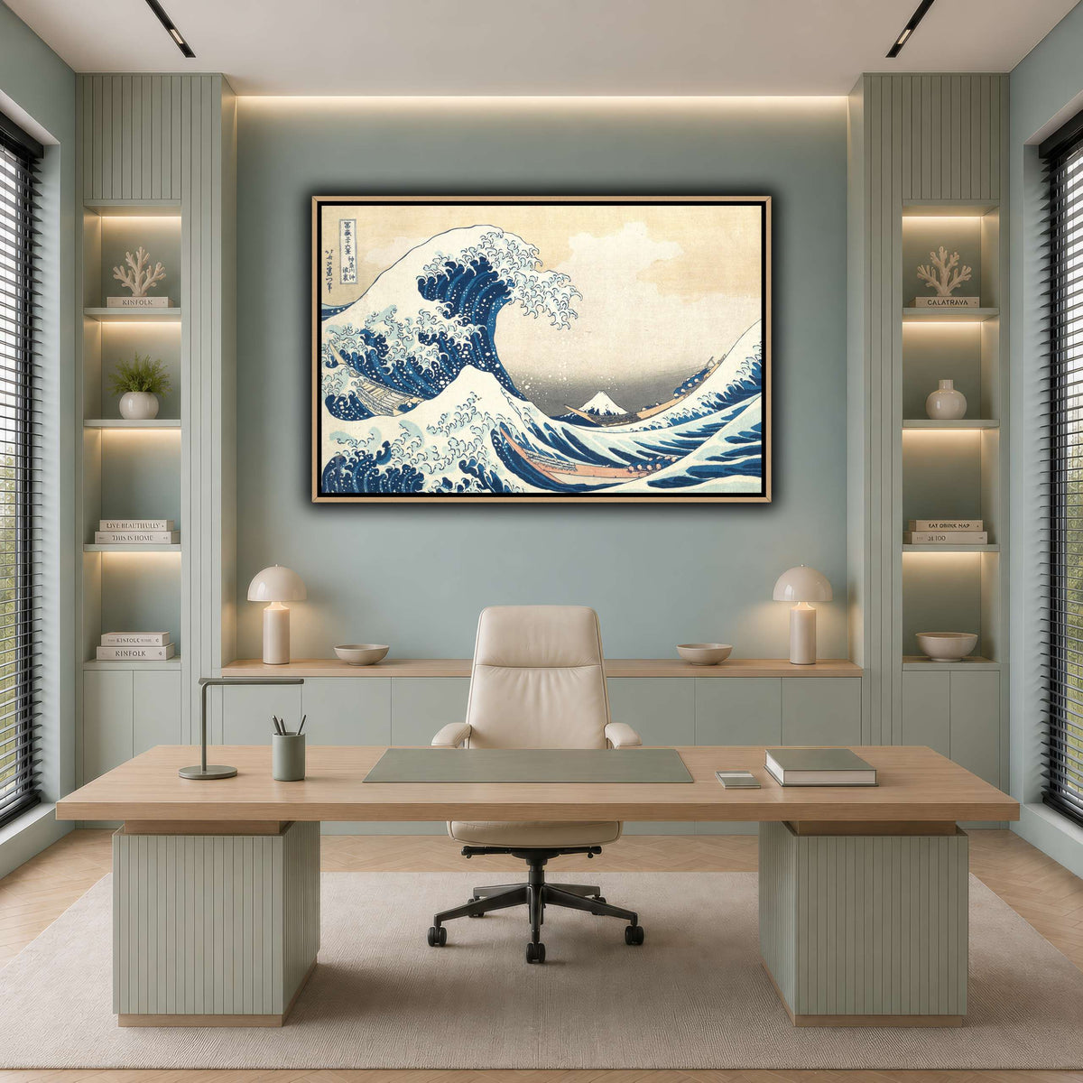 2_Katsushika Hokusai  cool-office