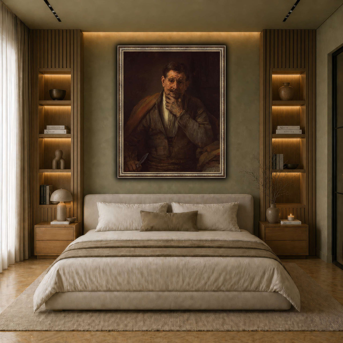 2_Rembrandt-van-Rijn earth-bedroom