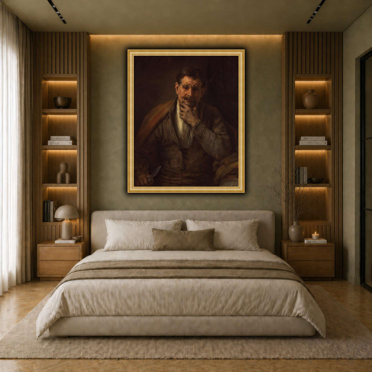 2_Rembrandt-van-Rijn earth-bedroom