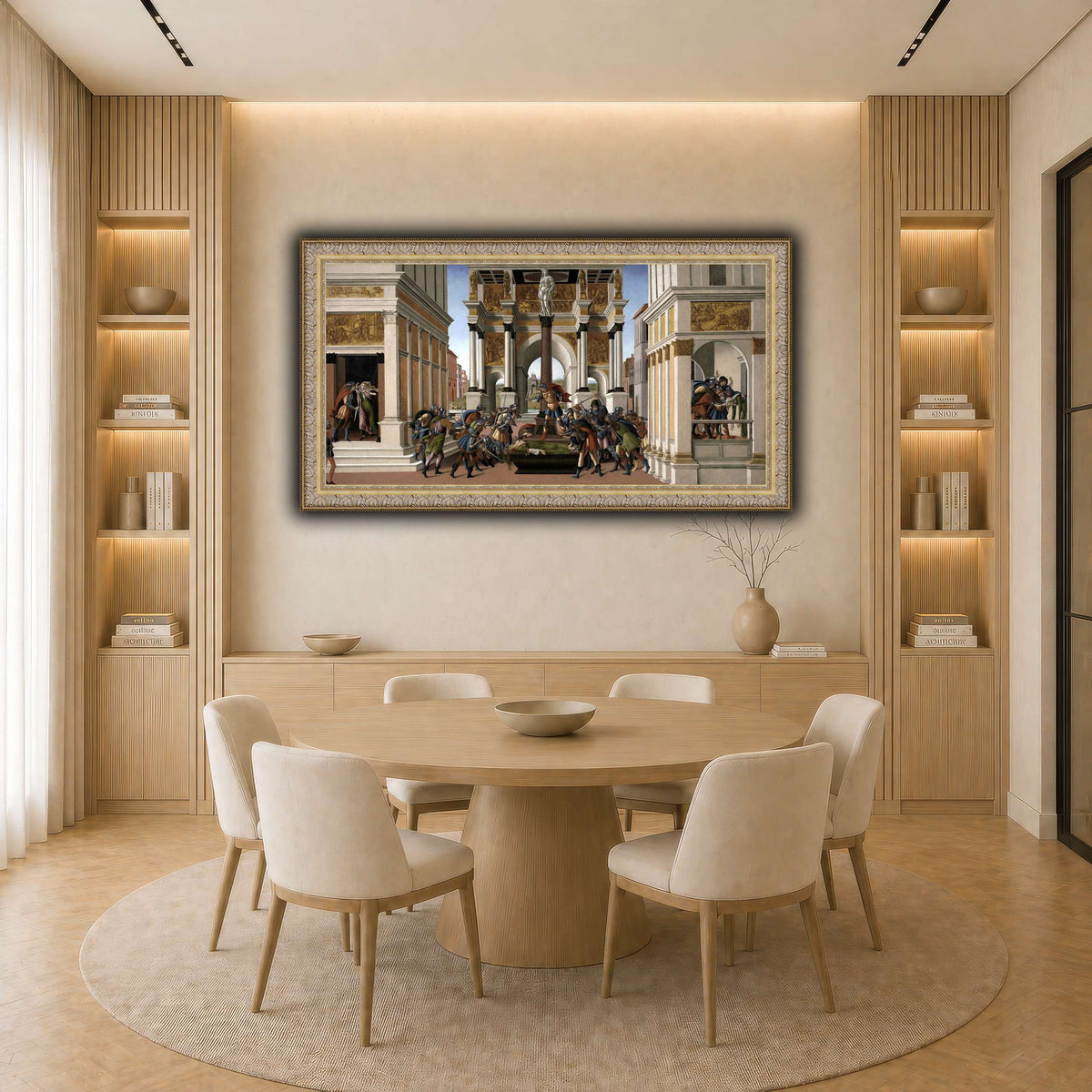 32 light neutral-dining room