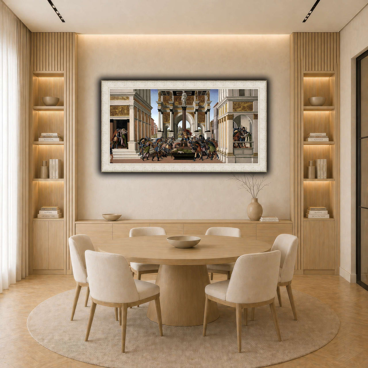 32 light neutral-dining room