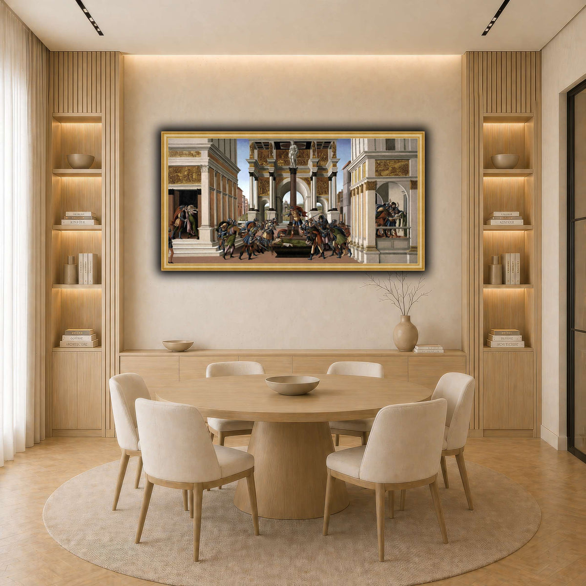 32 light neutral-dining room