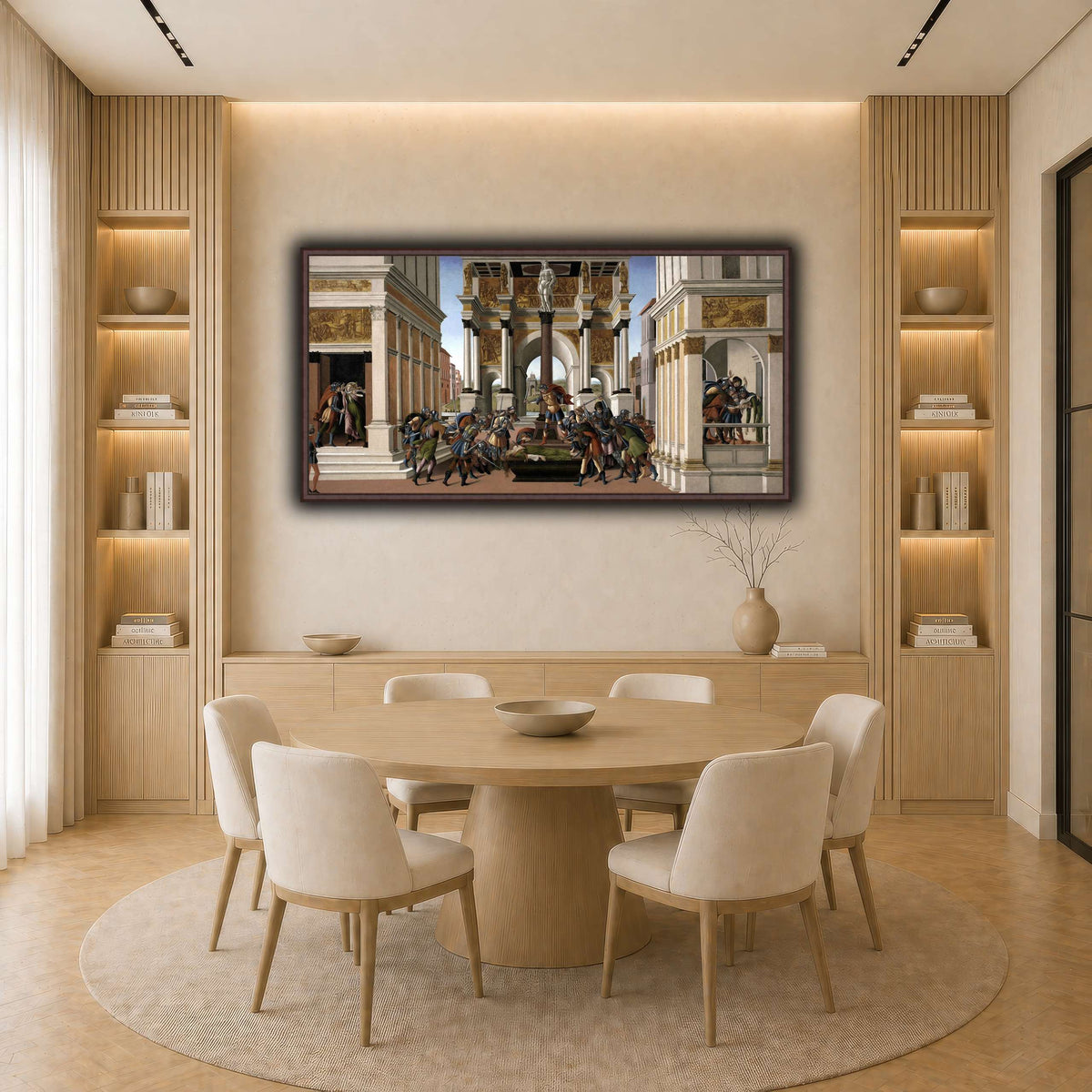 32 light neutral-dining room
