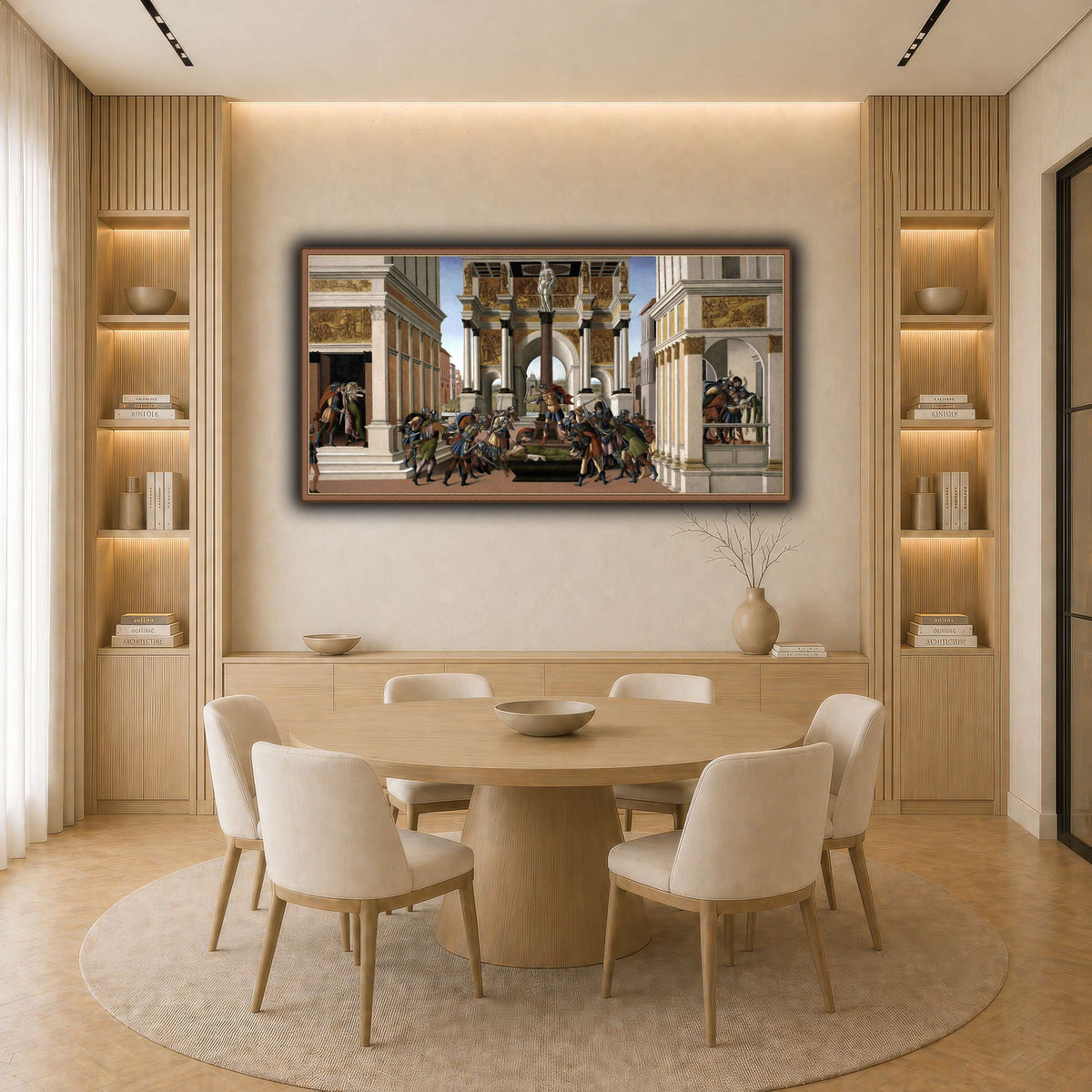 32 light neutral-dining room