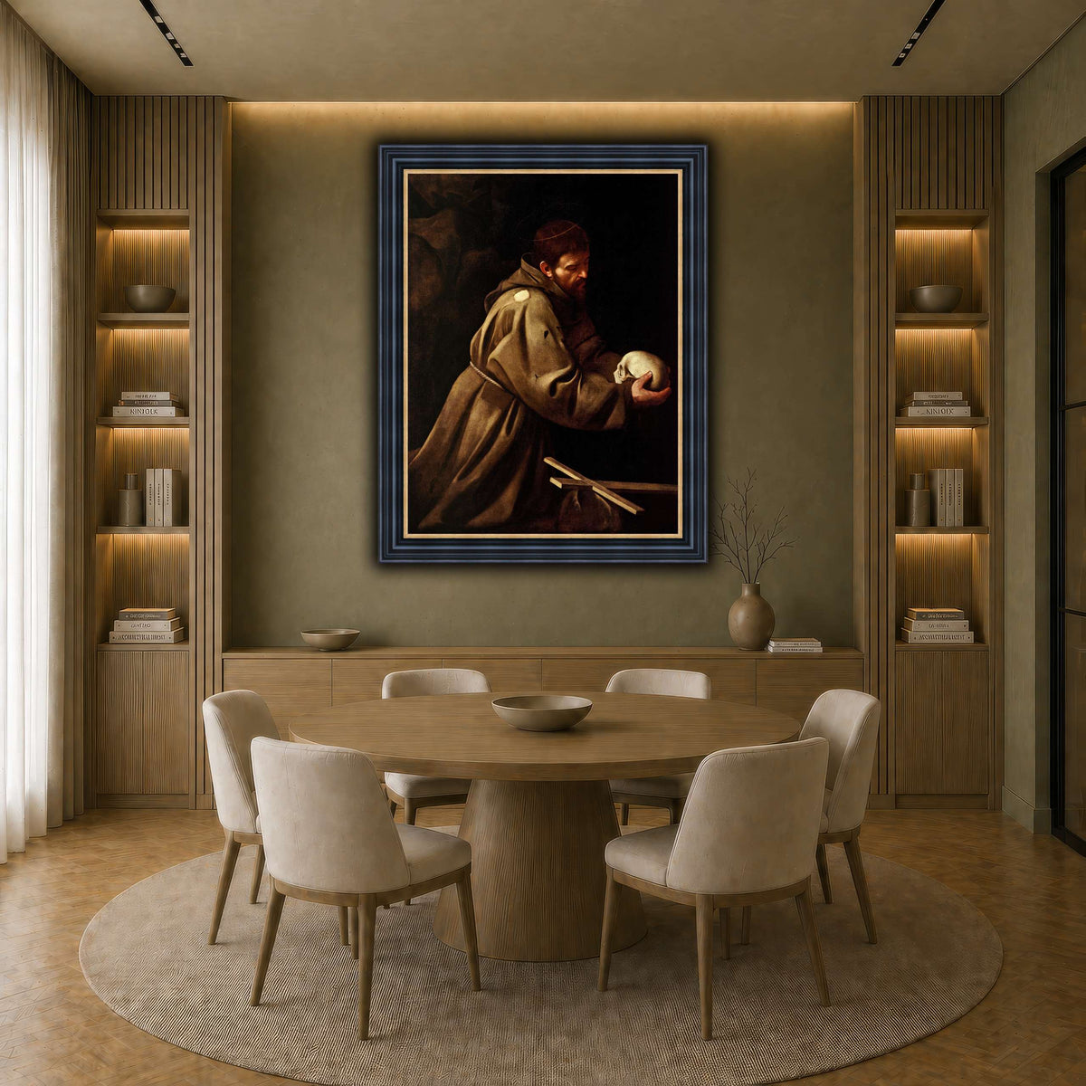 34 earth-dining room