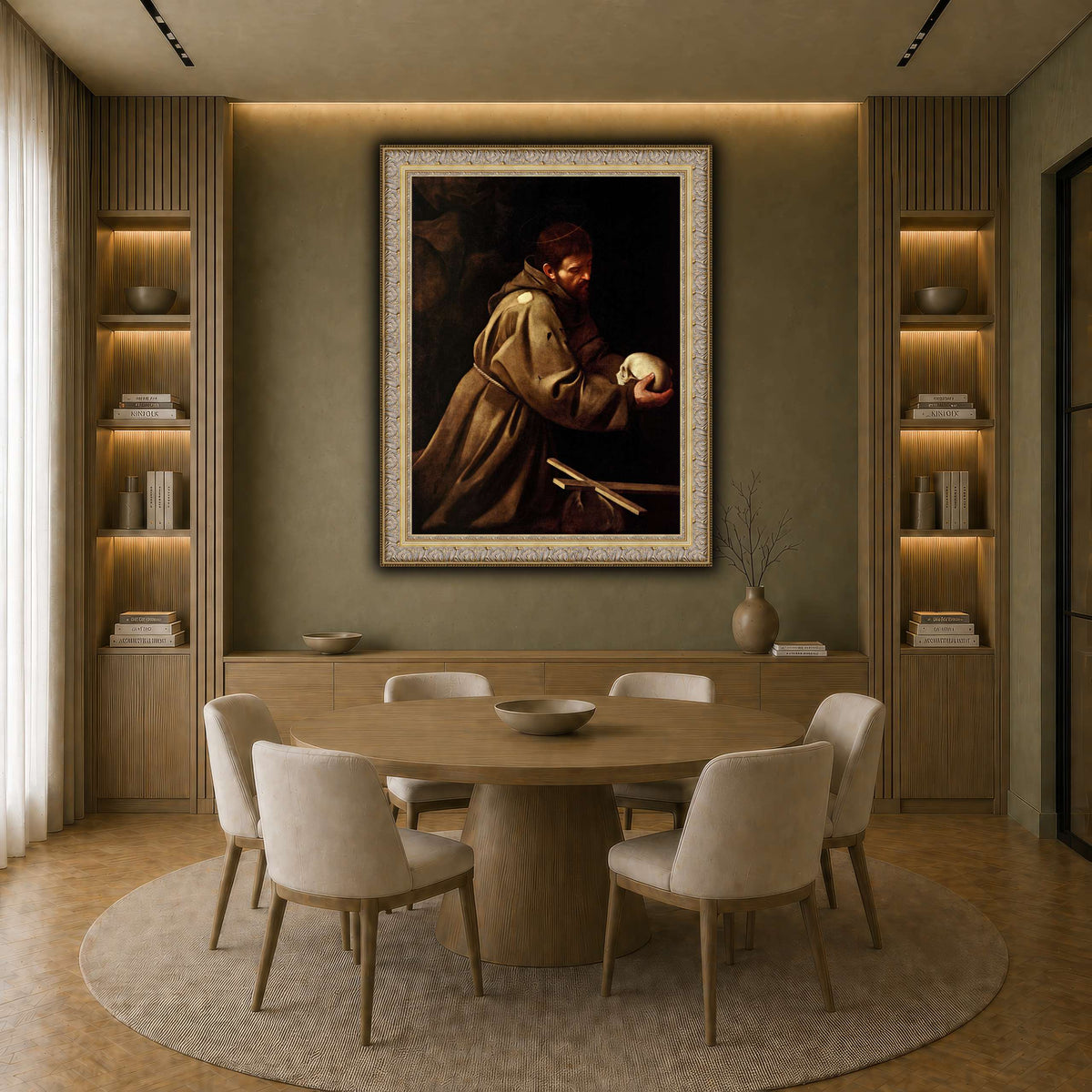 34 earth-dining room
