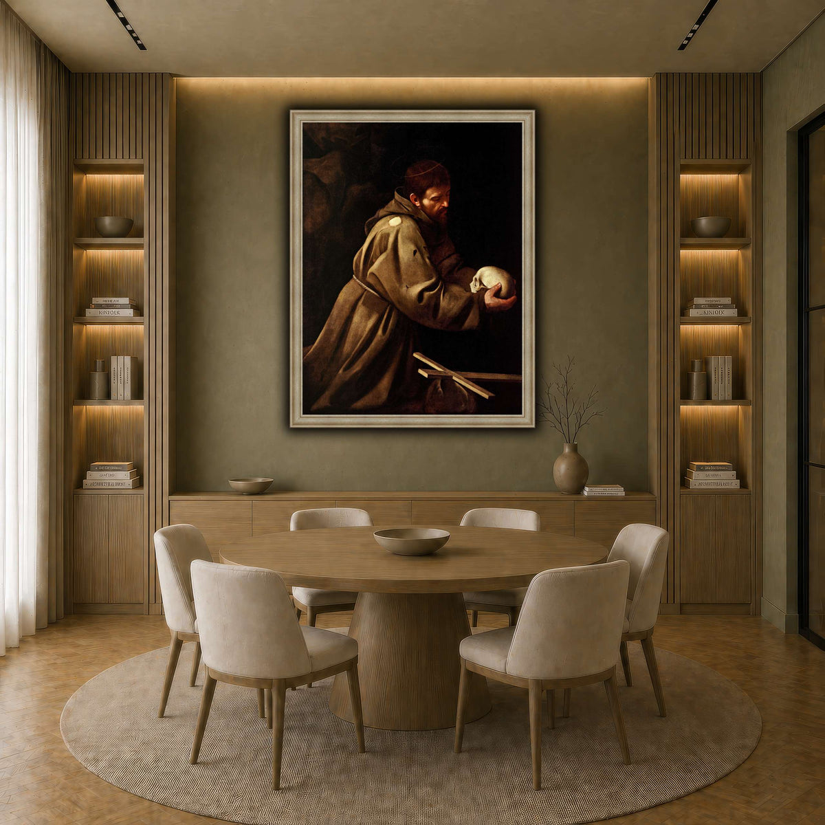 34 earth-dining room