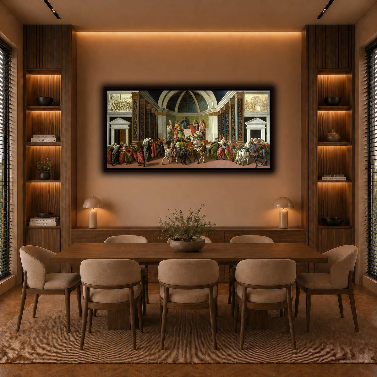 34 warm-dining room
