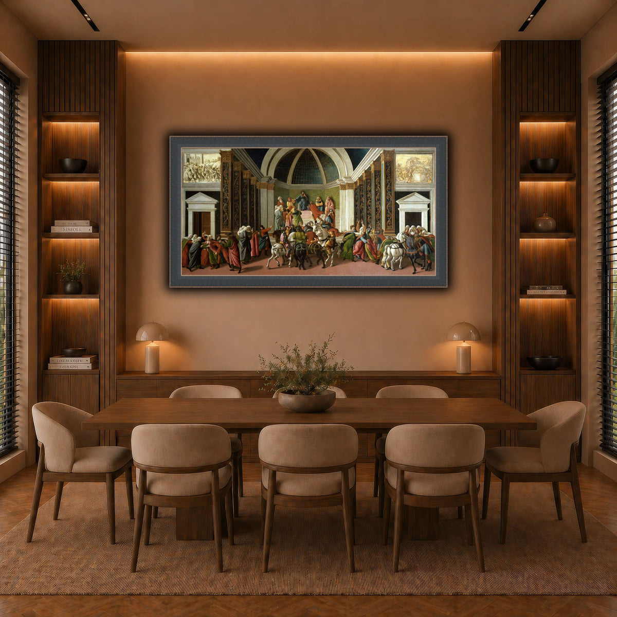 34 warm-dining room