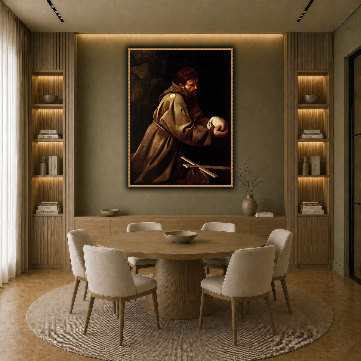 34 earth-dining room