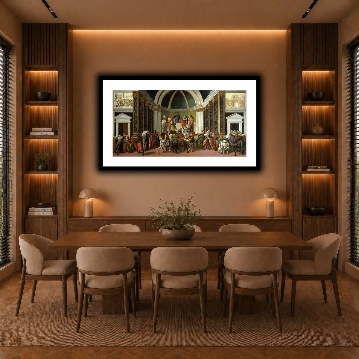 34 warm-dining room