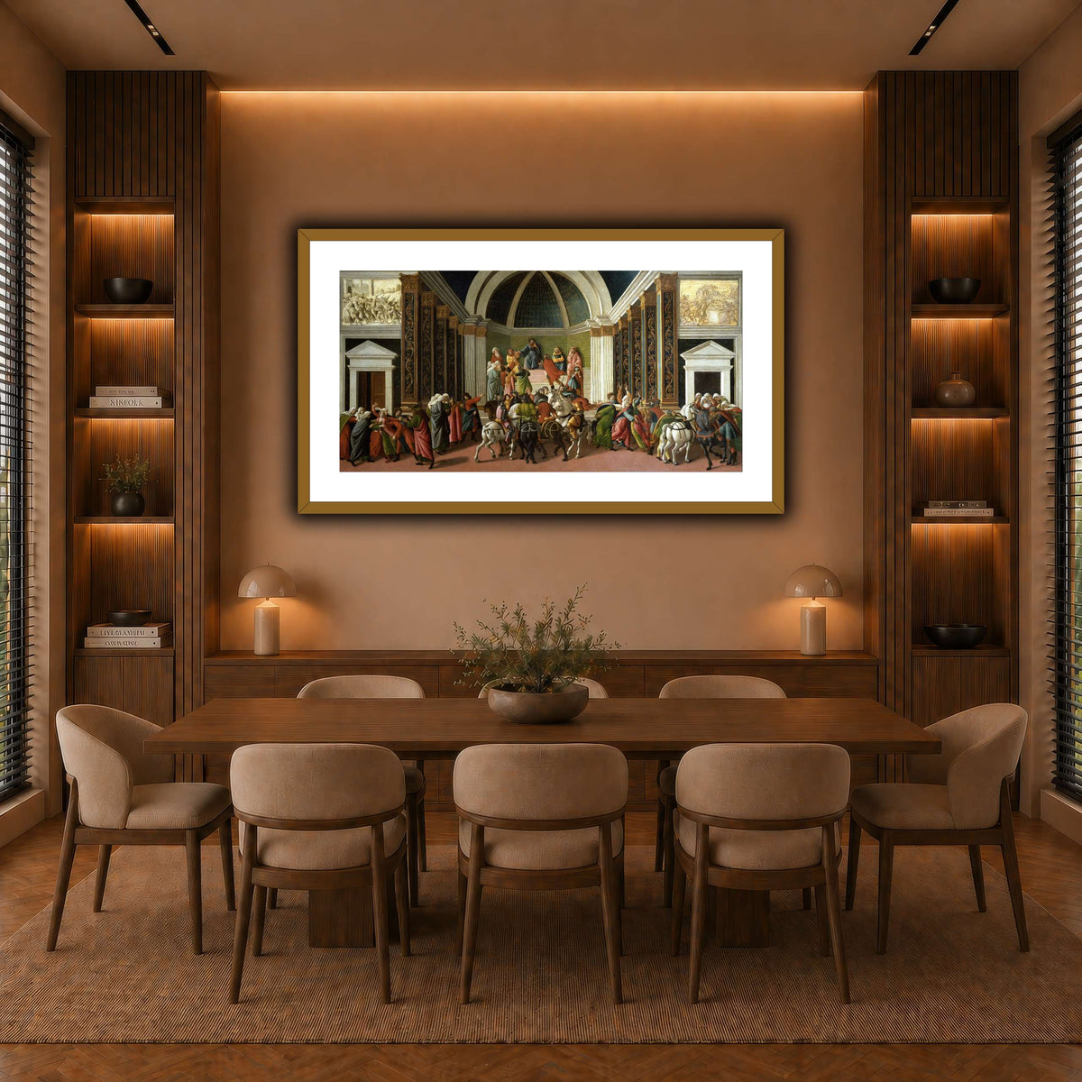 34 warm-dining room