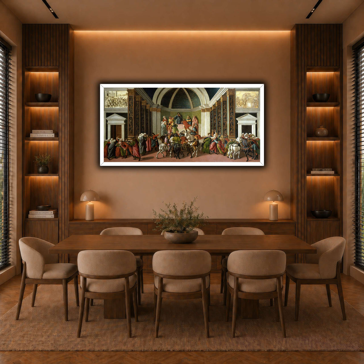 34 warm-dining room