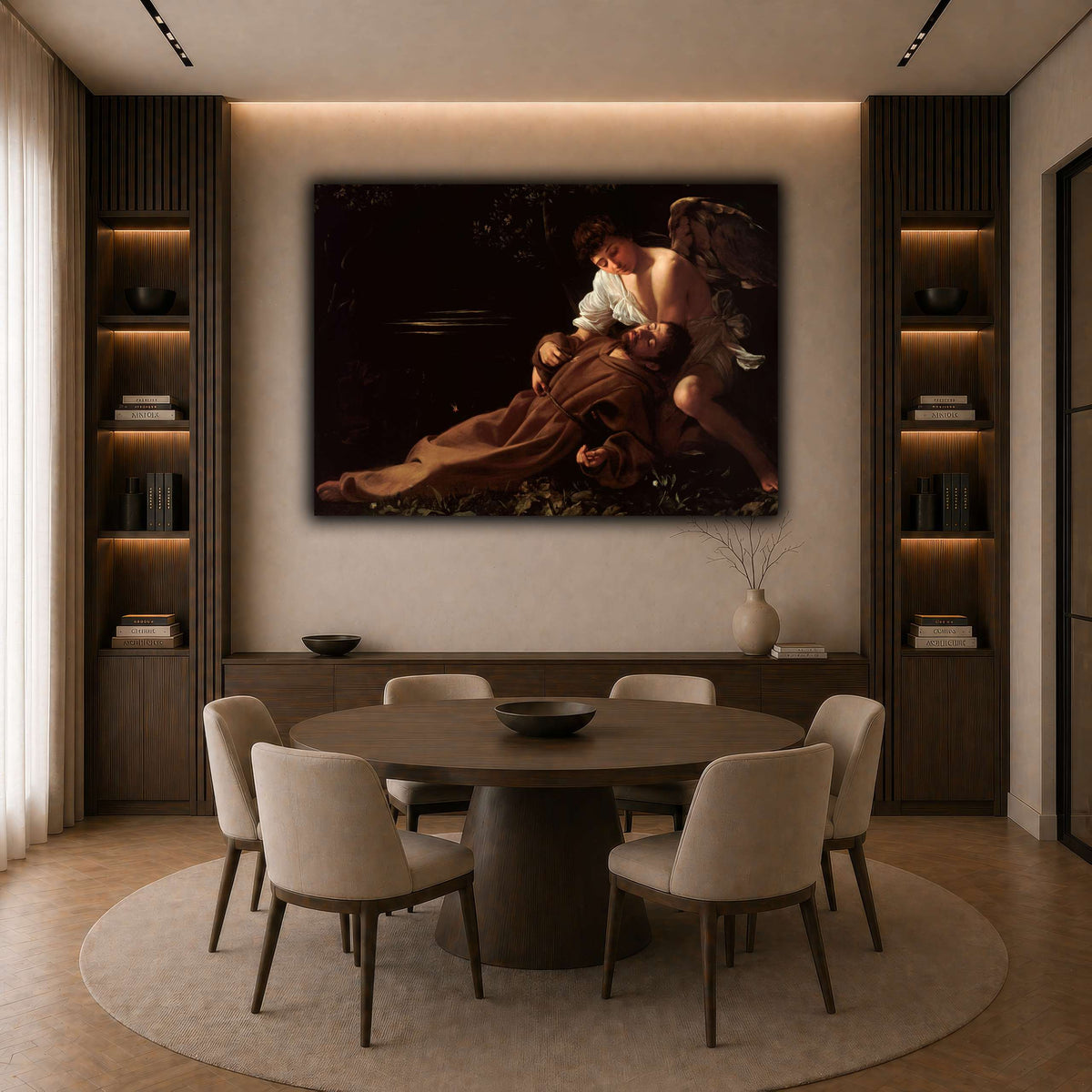 35 dark neutral-dining room