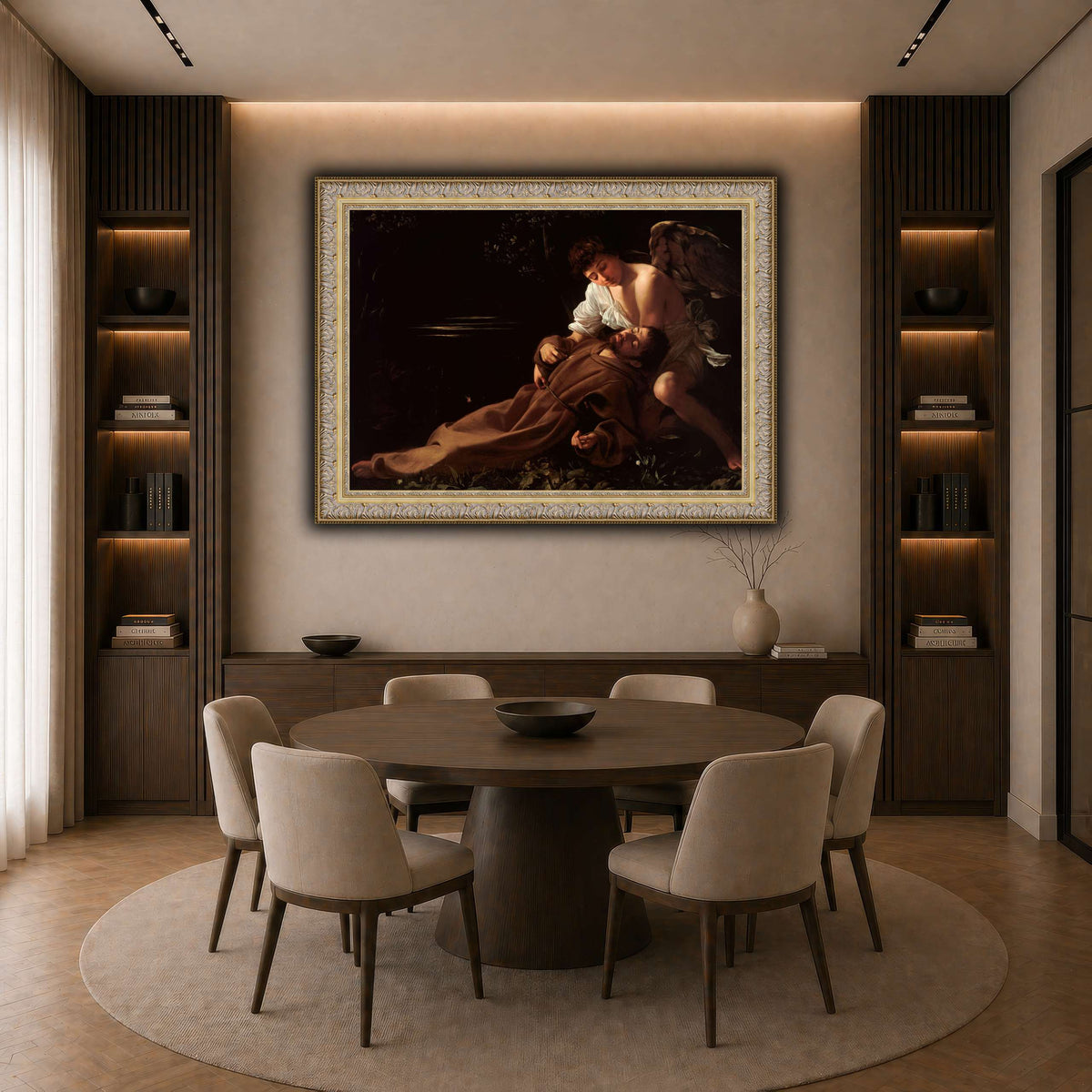 35 dark neutral-dining room
