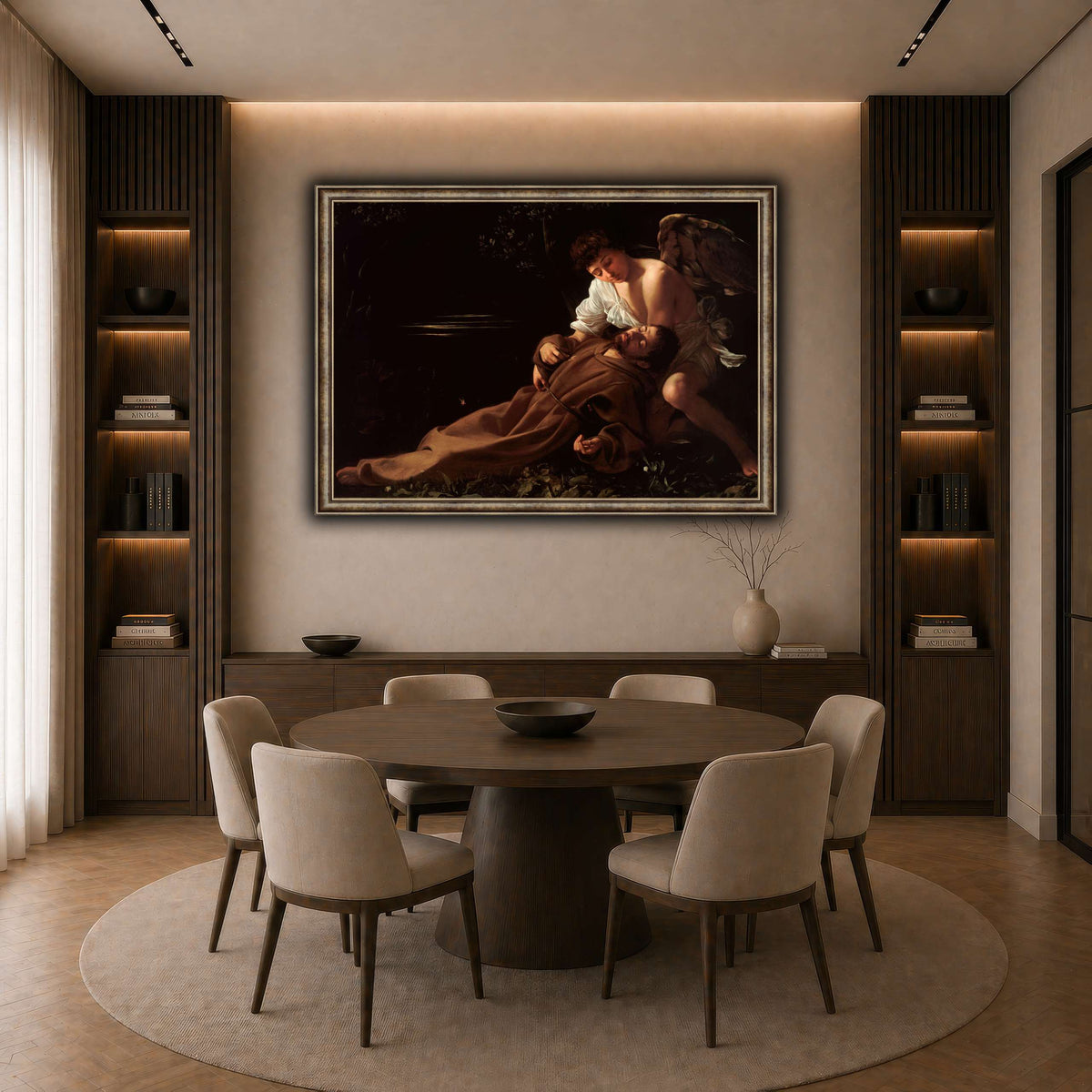 35 dark neutral-dining room