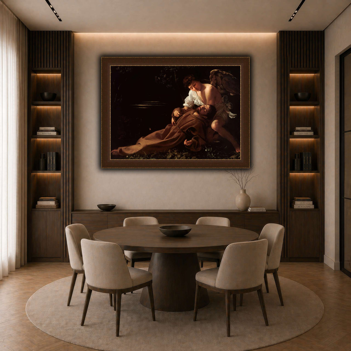 35 dark neutral-dining room
