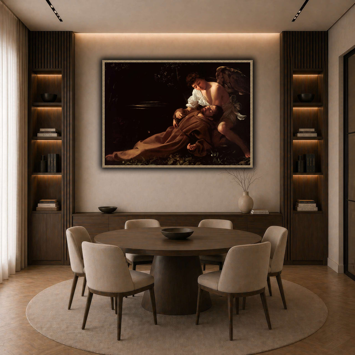 35 dark neutral-dining room
