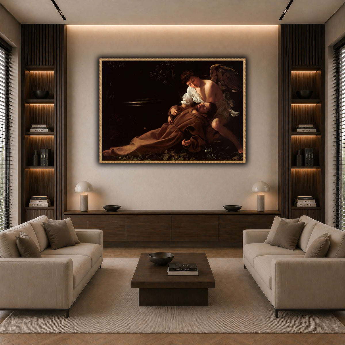 35 dark neutral-living room