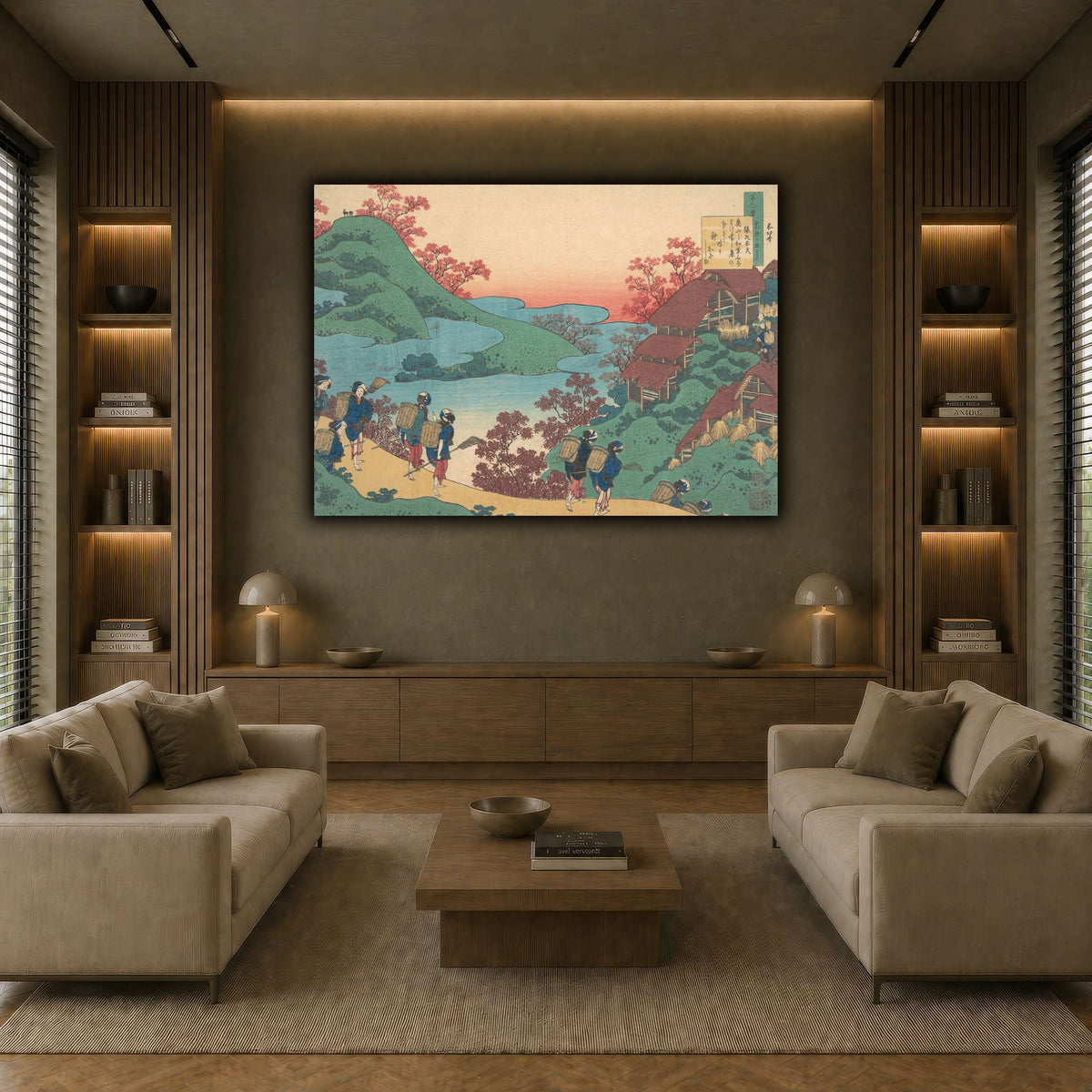 3_Katsushika Hokusai  earth-living room