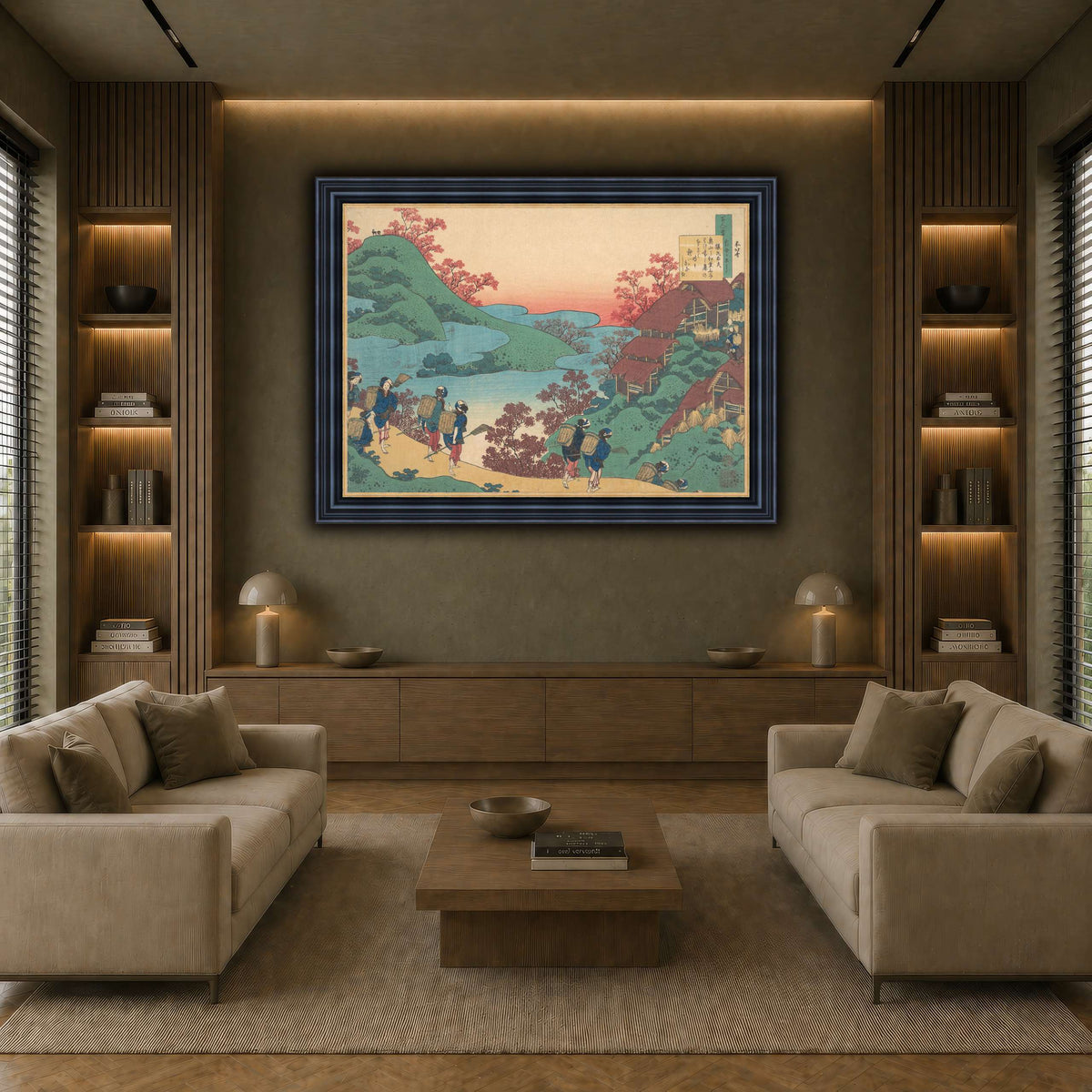 3_Katsushika Hokusai  earth-living room