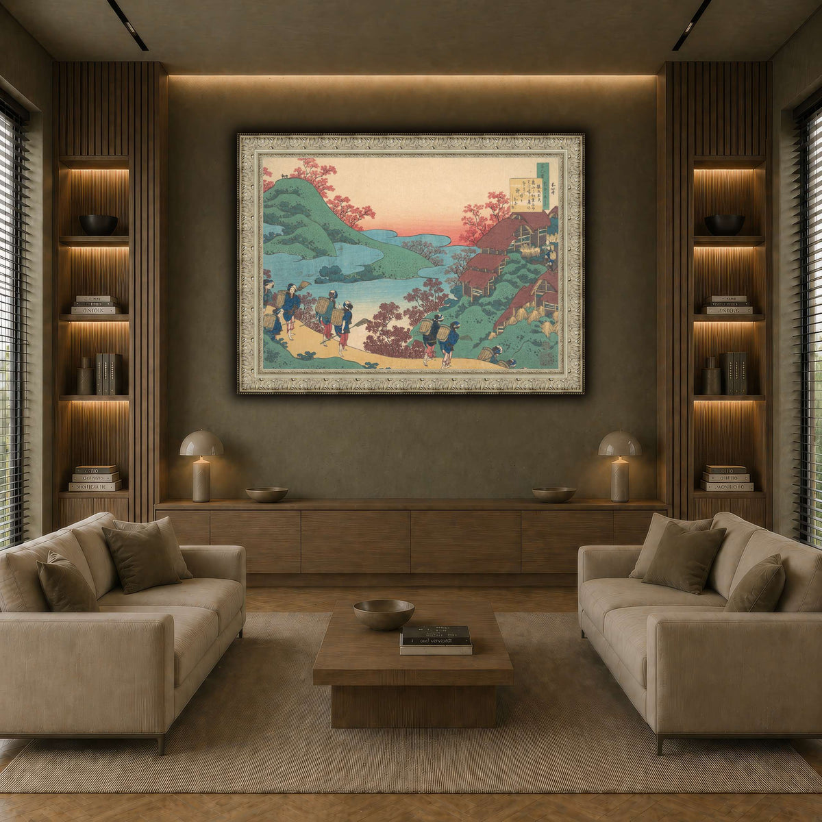 3_Katsushika Hokusai  earth-living room