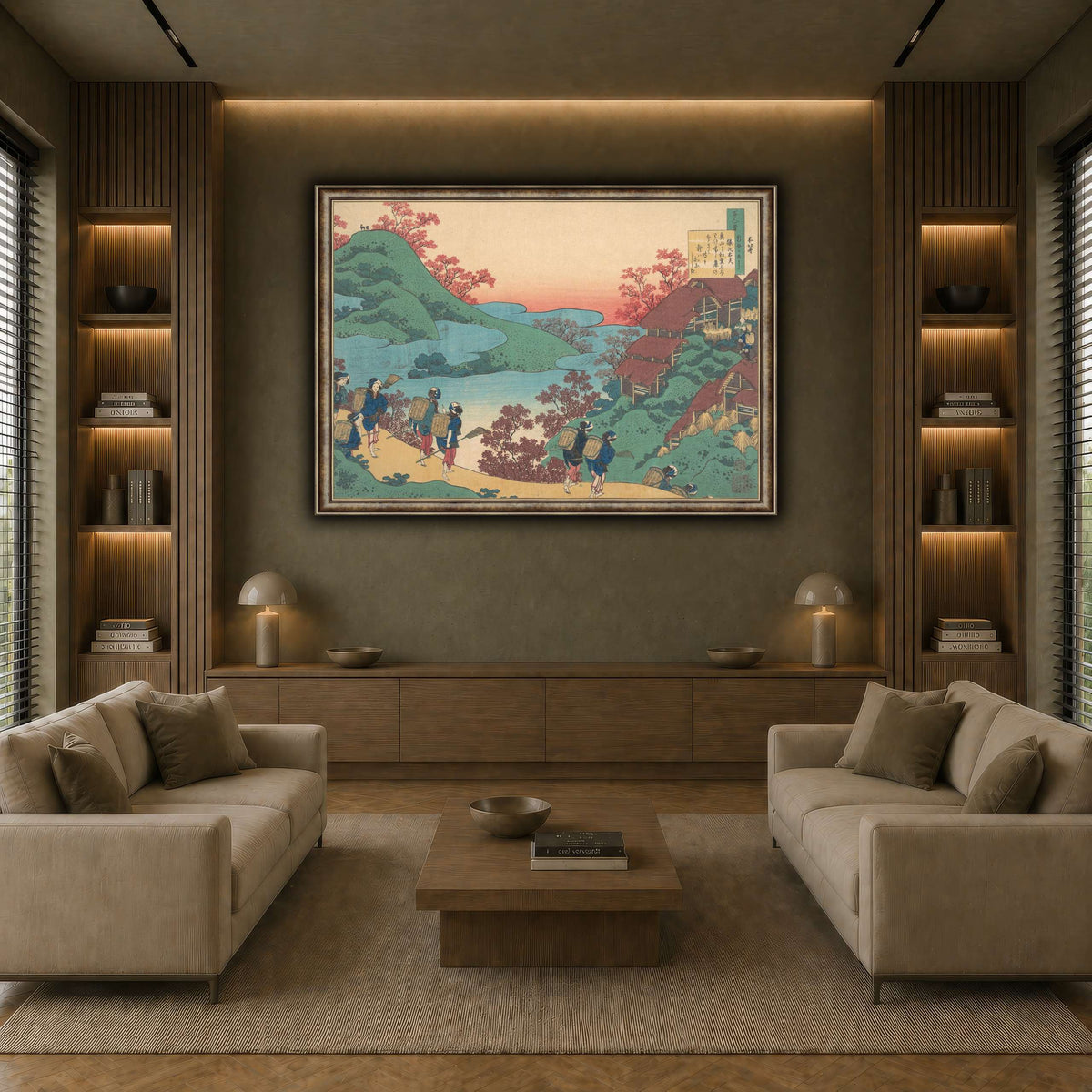 3_Katsushika Hokusai  earth-living room