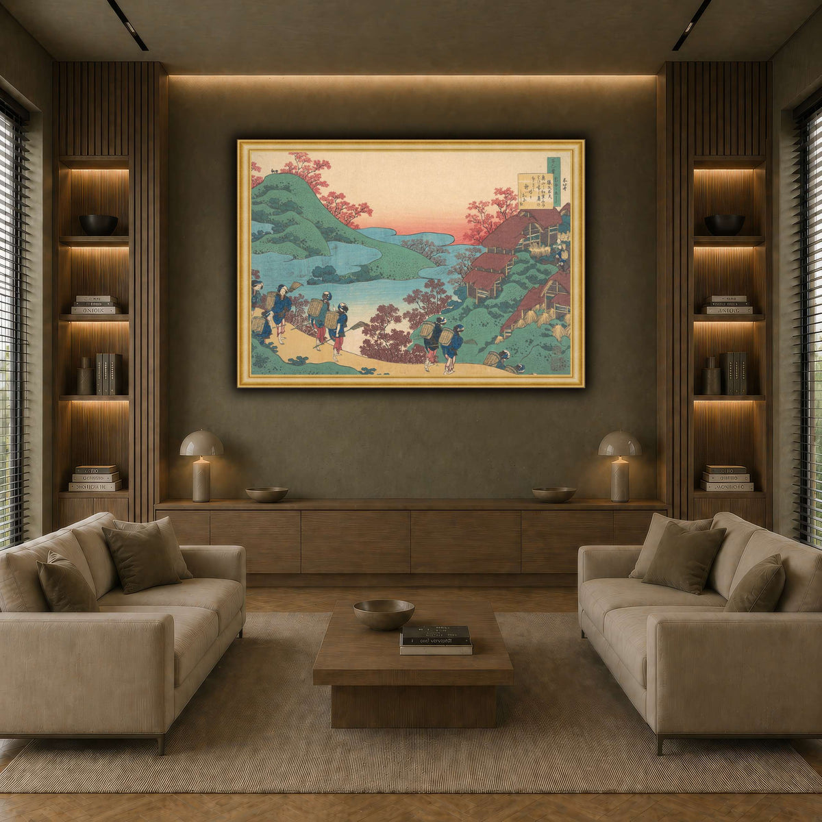 3_Katsushika Hokusai  earth-living room