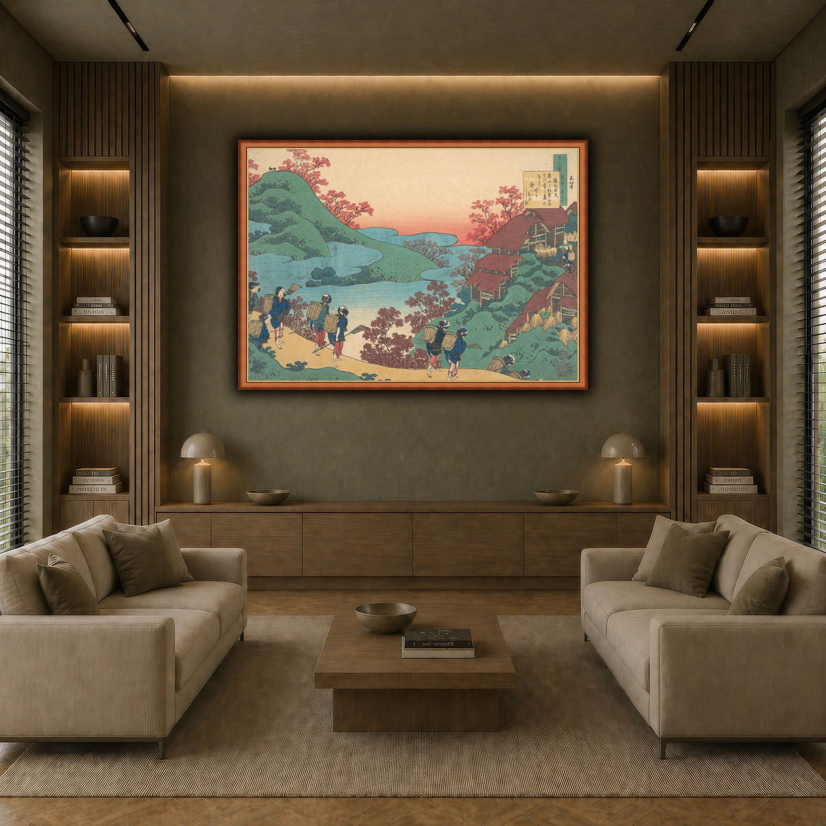 3_Katsushika Hokusai  earth-living room