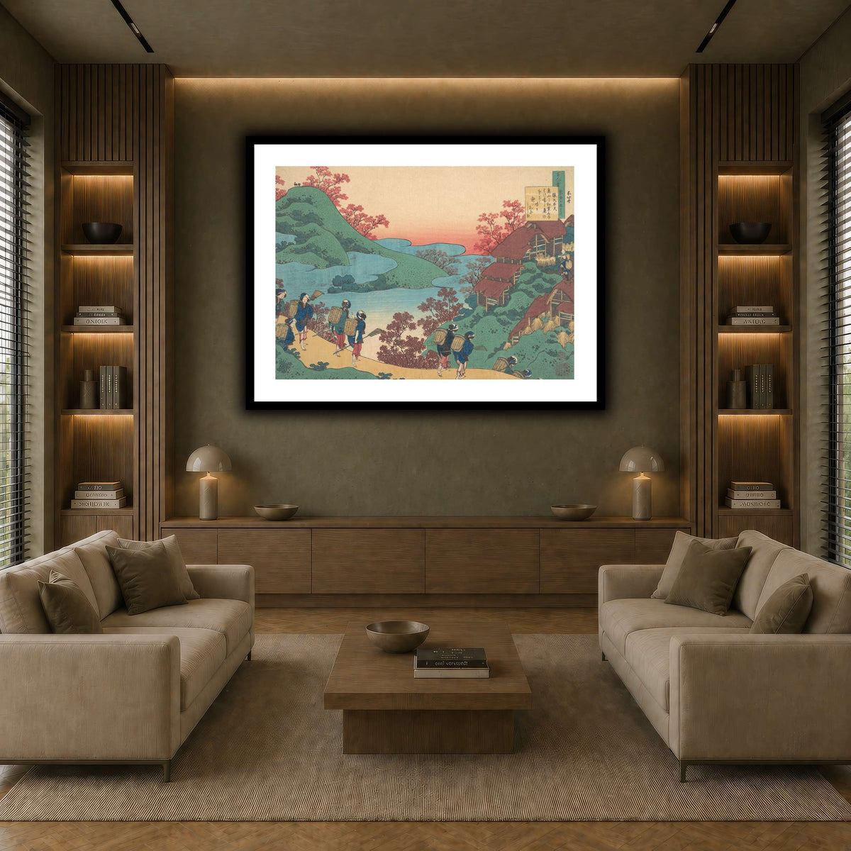 3_Katsushika Hokusai  earth-living room