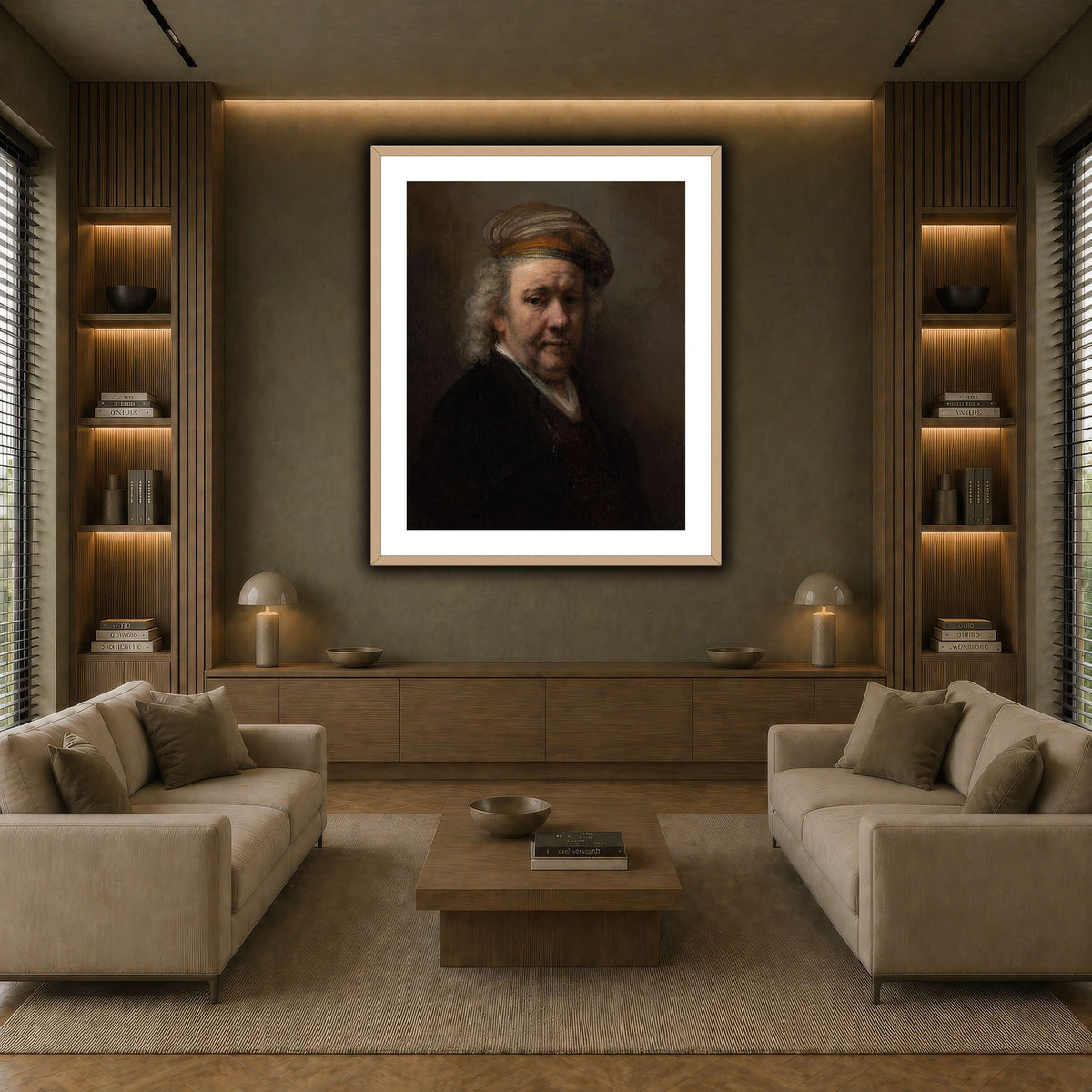3_Rembrandt-van-Rijn earth-living room